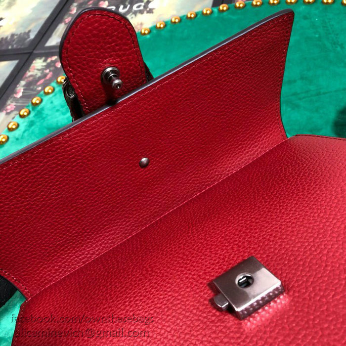 Gucci Dionysus Medium Top Handle Bag Red 448075