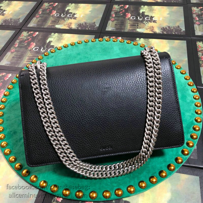 Gucci Dionysus Small Shoulder Bag Black 400249