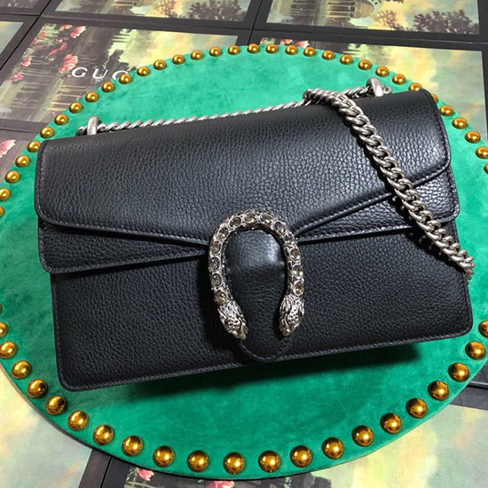 Gucci Dionysus Small Shoulder Bag Black 400249