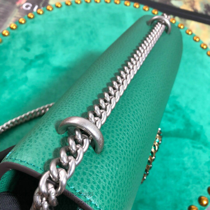 Gucci Dionysus Small Shoulder Bag Green 400249