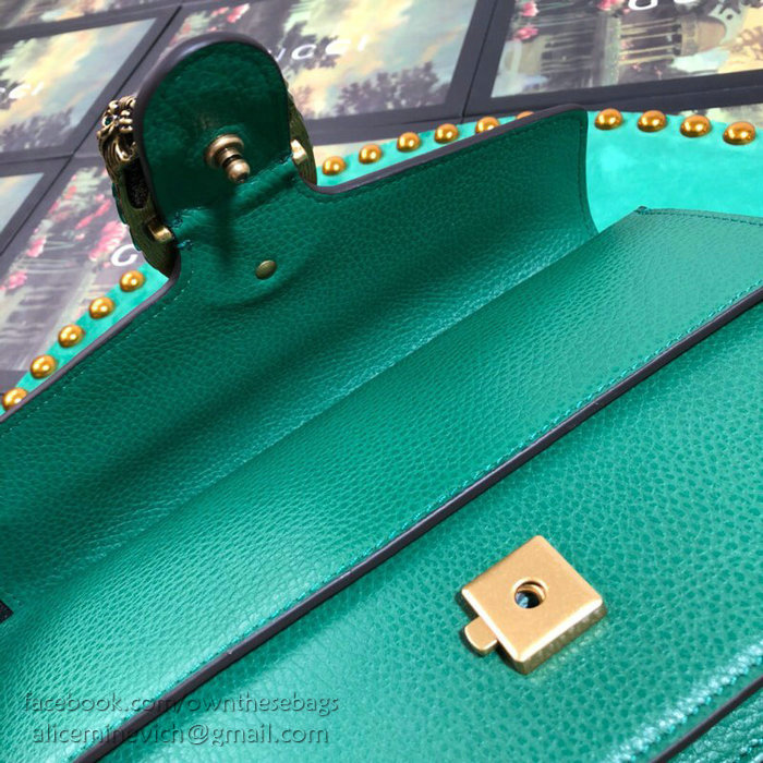 Gucci Dionysus Small Shoulder Bag Green 400249