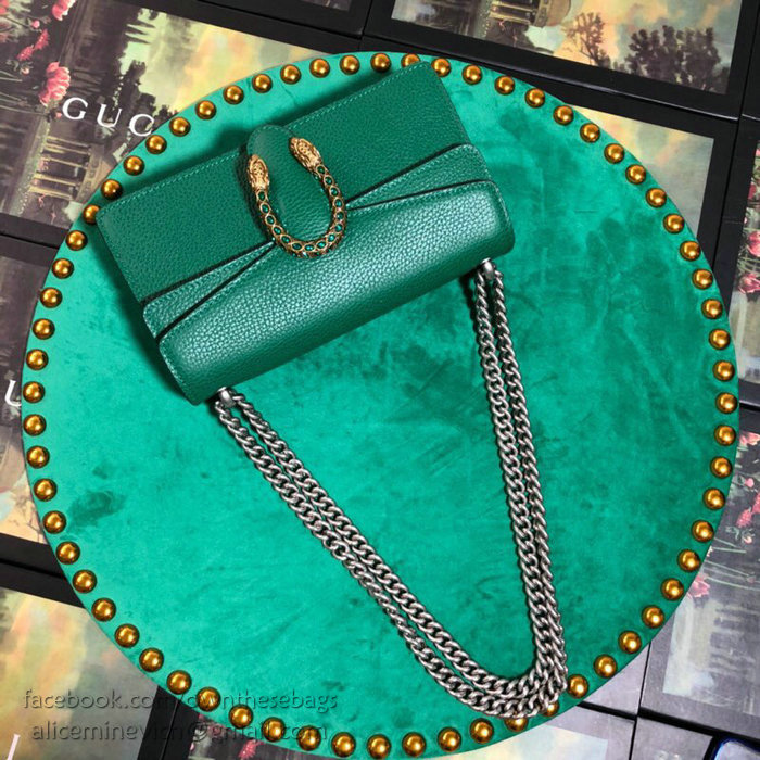 Gucci Dionysus Small Shoulder Bag Green 499623