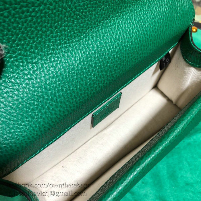 Gucci Dionysus Small Shoulder Bag Green 499623