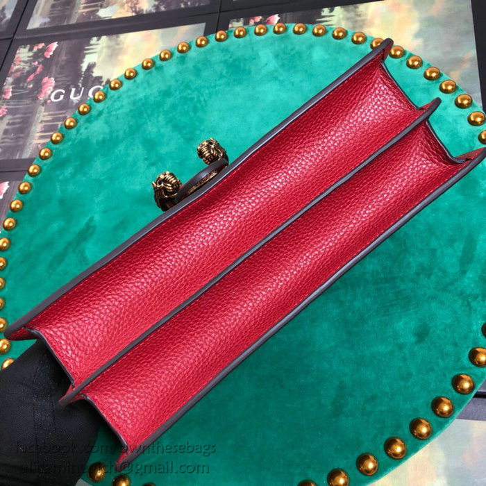 Gucci Dionysus Small Shoulder Bag Red 400249