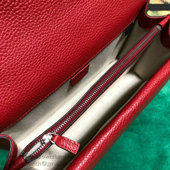 Gucci Dionysus Small Shoulder Bag Red 400249