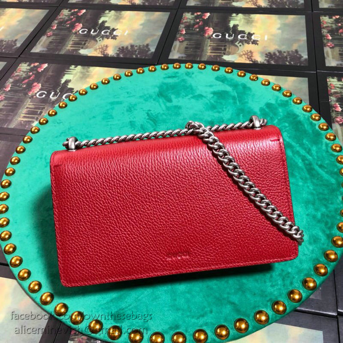 Gucci Dionysus Small Shoulder Bag Red 499623