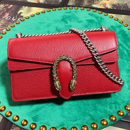 Gucci Dionysus Small Shoulder Bag Red 499623