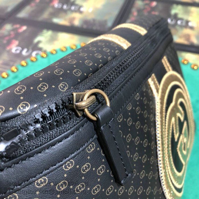 Gucci Gucci-Dapper Dan Belt Bag Black 536416