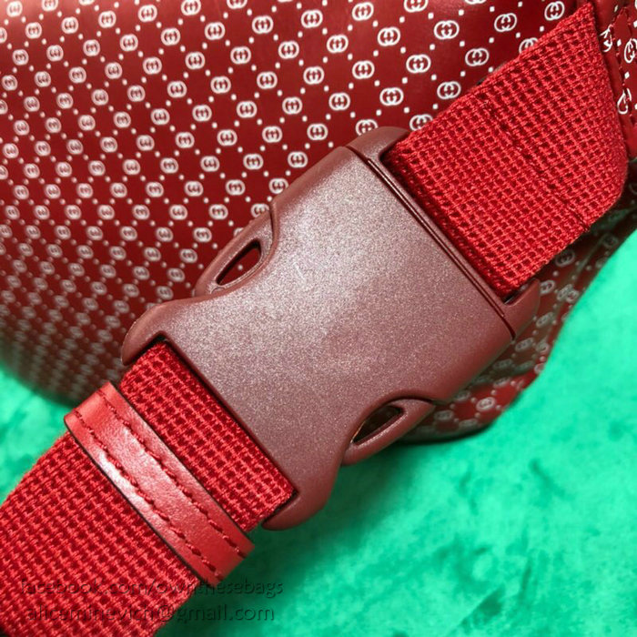 Gucci Gucci-Dapper Dan Belt Bag Red 536416