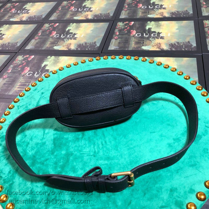 Gucci Leather Belt Bag Black 476434