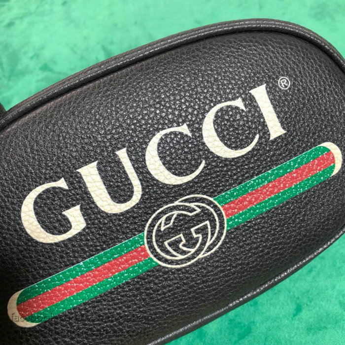 Gucci Leather Belt Bag Black 476434