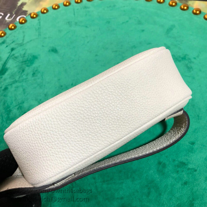 Gucci Leather Belt Bag White 476434