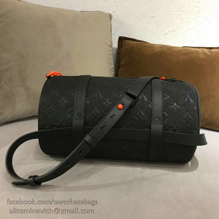 Louis Vuitton Calfskin Papillon Black M44425