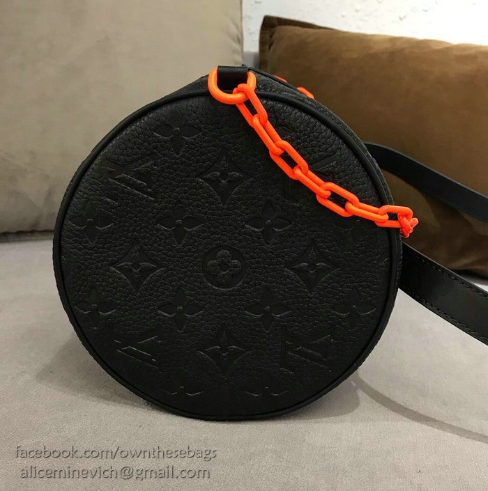 Louis Vuitton Calfskin Papillon Black M44425