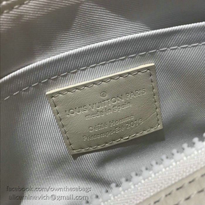 Louis Vuitton Calfskin Papillon White M44425