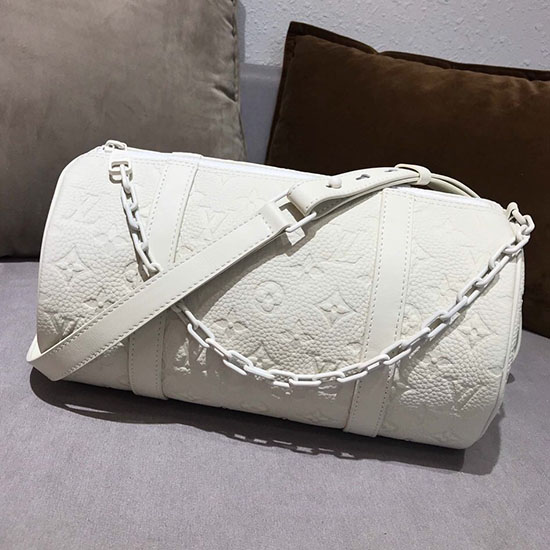 Louis Vuitton Calfskin Papillon White M44425