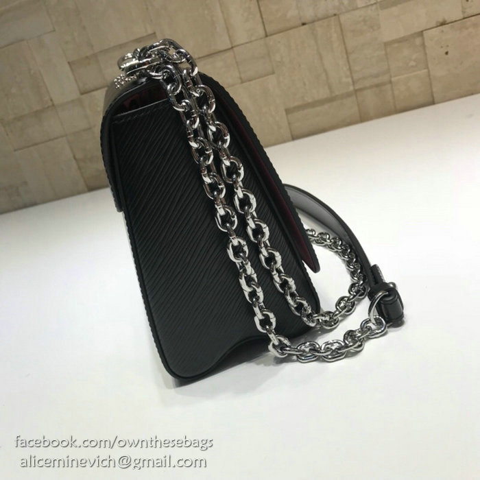 Louis Vuitton Epi Leather Twist MM Black M50276