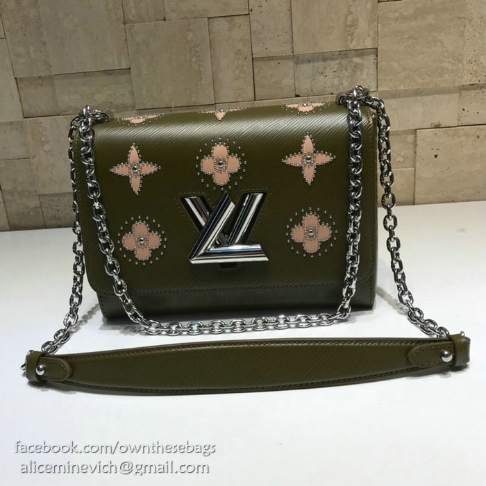 Louis Vuitton Epi Leather Twist MM Green M50276