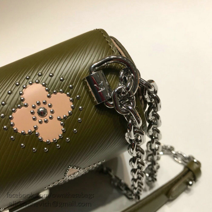 Louis Vuitton Epi Leather Twist MM Green M50276