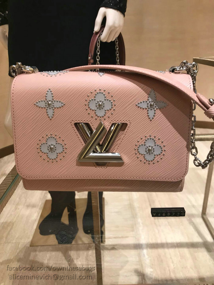 Louis Vuitton Epi Leather Twist MM Pink M50276