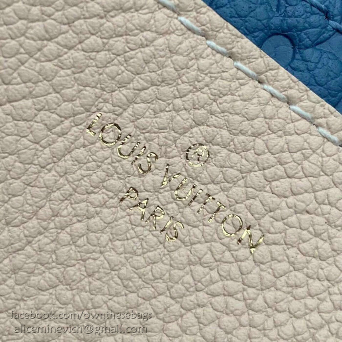 Louis Vuitton Blanche BB Blue M43674