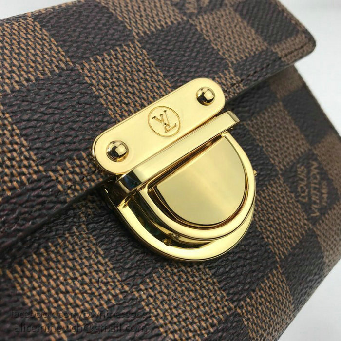 Louis Vuitton Damier Ebene Canvas Wallet N60005