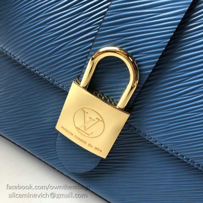 Louis Vuitton Epi Leather Locky BB Blue M52880