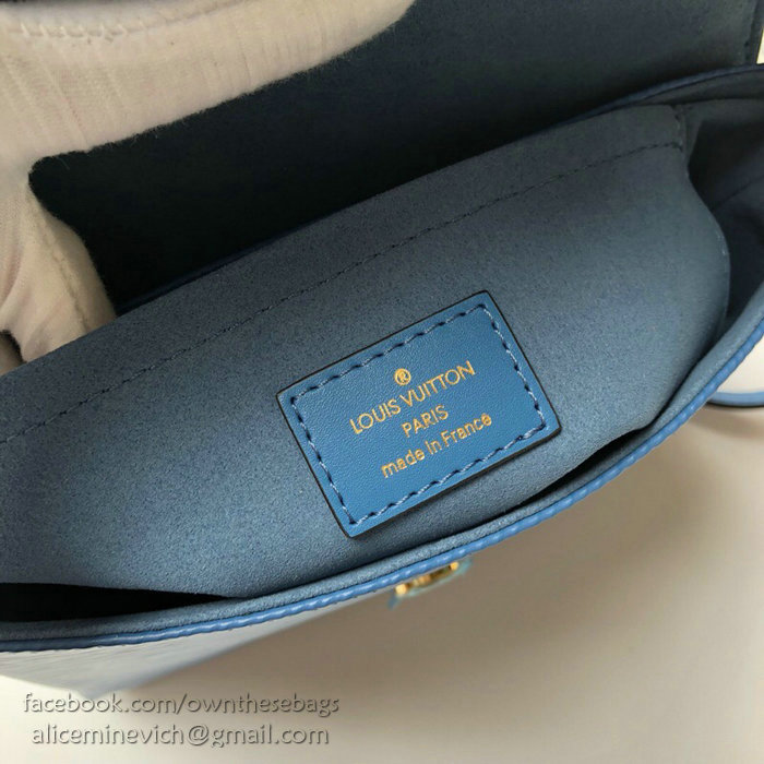 Louis Vuitton Epi Leather Locky BB Blue M52880