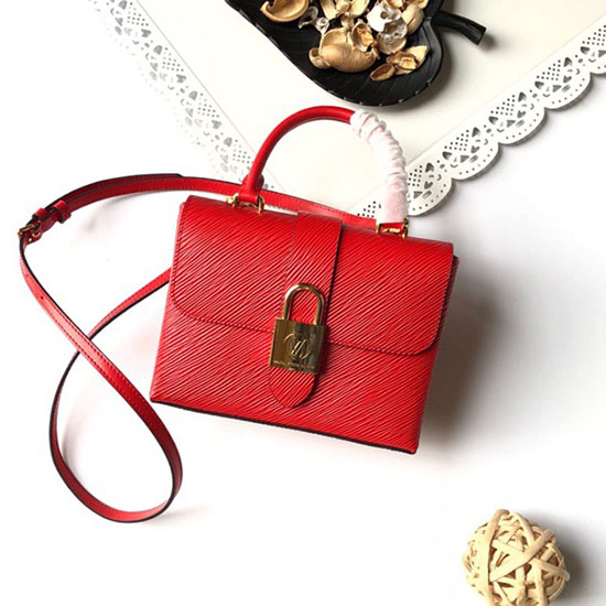 Louis Vuitton Epi Leather Locky BB Red M52880