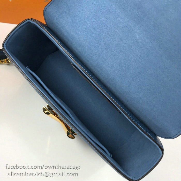 Louis Vuitton Epi Leather Twist MM Blue M50280