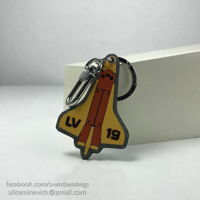 Louis Vuitton Leather Rocket Bag Charm and Key Holder MP2215