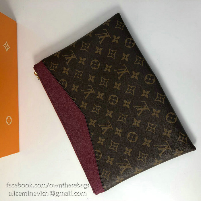 Louis Vuitton Monogram Canvas Daily Pouch Purple M62048