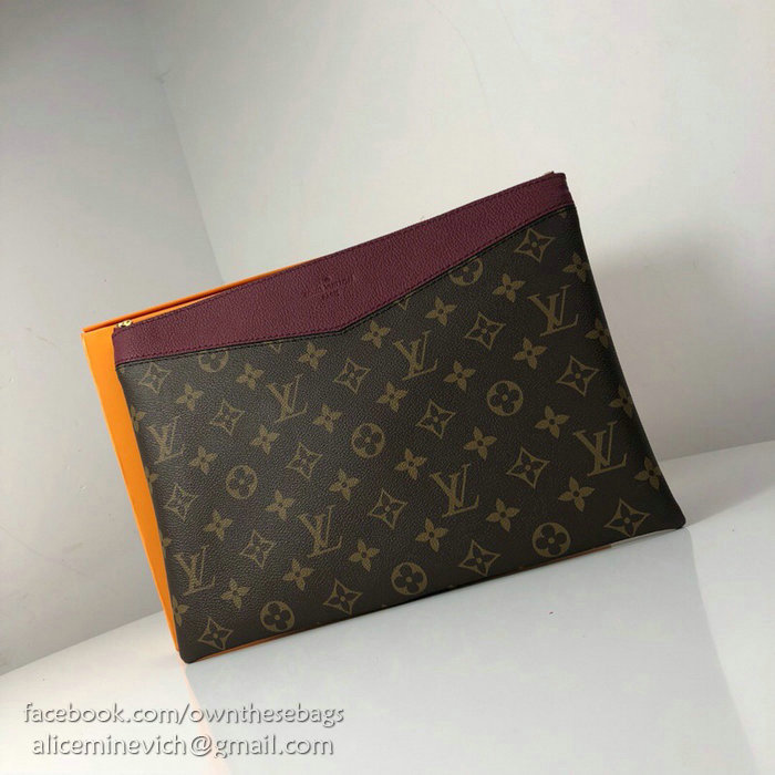 Louis Vuitton Monogram Canvas Daily Pouch Purple M62048