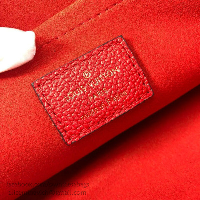 Louis Vuitton Monogram Canvas Daily Pouch Red M62048