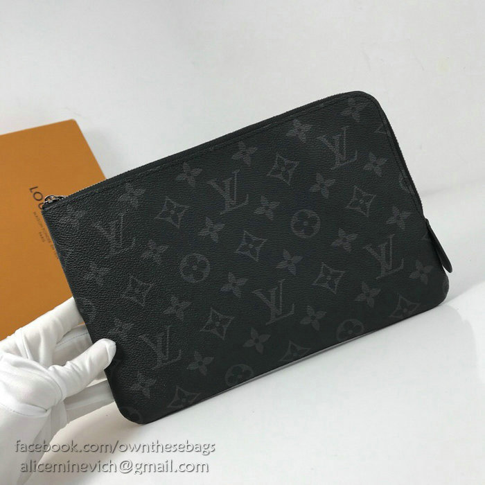 Louis Vuitton Monogram Eclipse Canvas Etui Voyage PM M44191