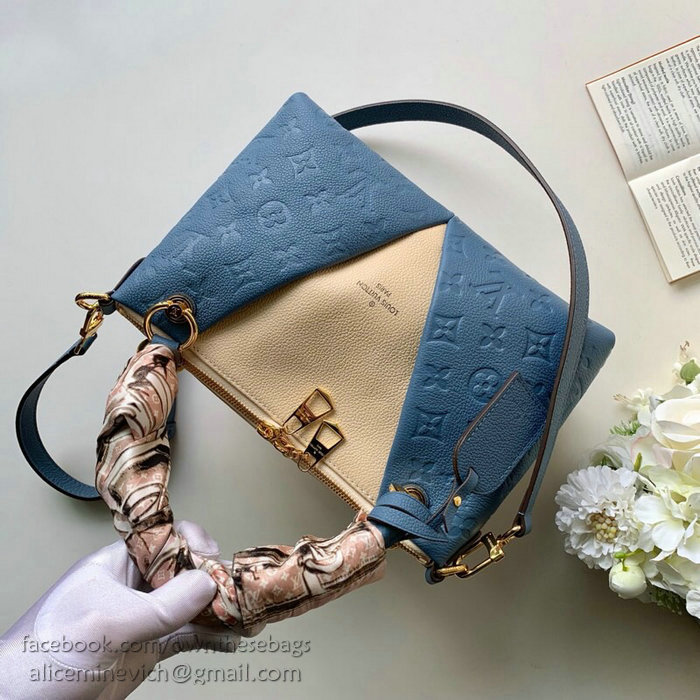 Louis Vuitton Monogram Empreinte V Tote BB Blue M43966