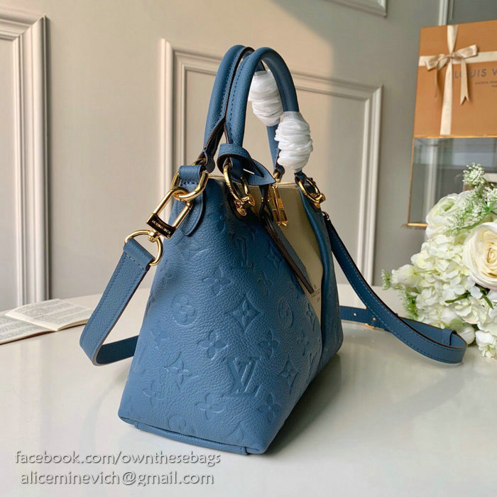 Louis Vuitton Monogram Empreinte V Tote BB Blue M43966