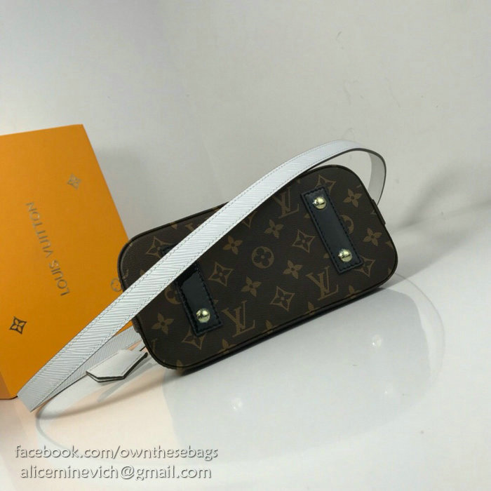 Louis Vuitton Monogram Vernis Alma BB Noir M44389