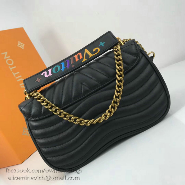 Louis Vuitton New Wave Chain Bag MM Noir M52913