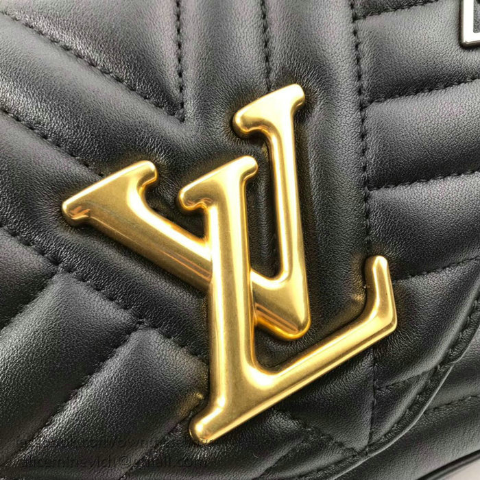 Louis Vuitton New Wave Chain Bag MM Noir M52913