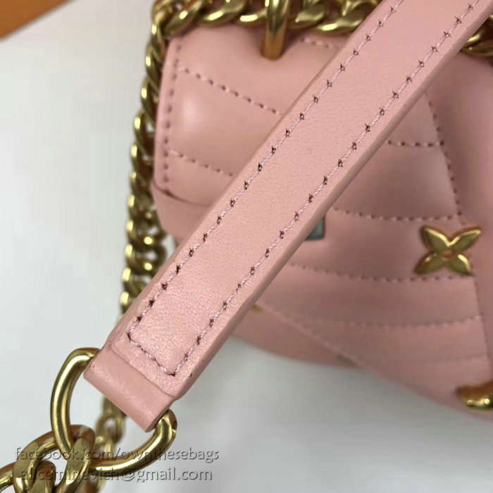 Louis Vuitton New Wave Chain Bag MM Pink M52913