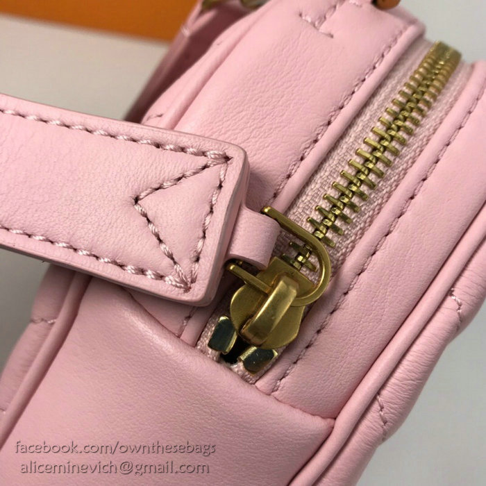 Louis Vuitton Smooth Calfskin Heart Bag New Wave Pink M52794