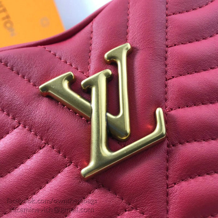 Louis Vuitton Smooth Calfskin Heart Bag New Wave Red M52794