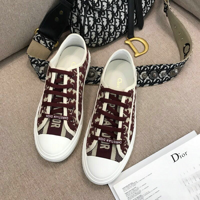 Dior Burgundy Sneaker 31802