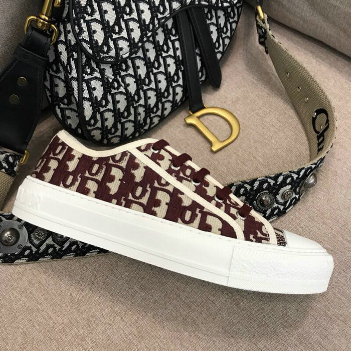 Dior Burgundy Sneaker 31802