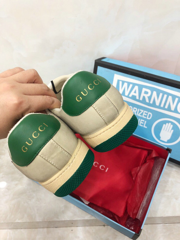 Gucci Screener leather sneaker Green 570442