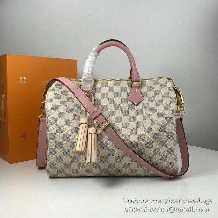 Louis Vuitton Damier Azur Canvas Speedy Bandouliere 30 N41373