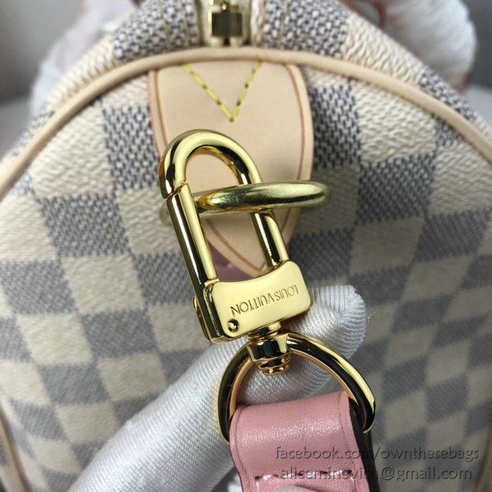 Louis Vuitton Damier Azur Canvas Speedy Bandouliere 30 N41373