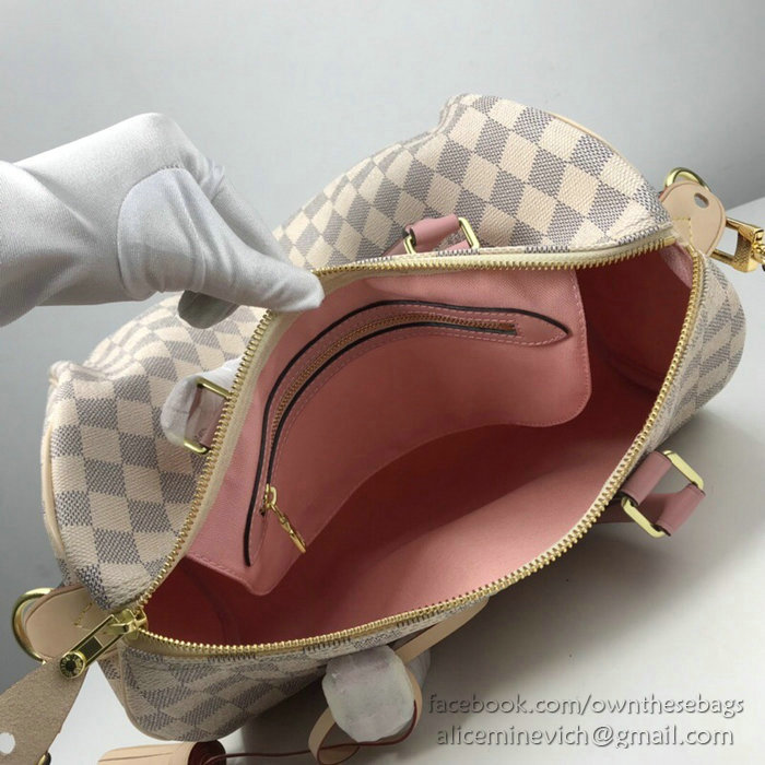 Louis Vuitton Damier Azur Canvas Speedy Bandouliere 30 N41373