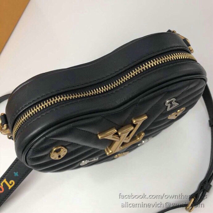 Louis Vuitton Heart Bag New Wave Noir M53205